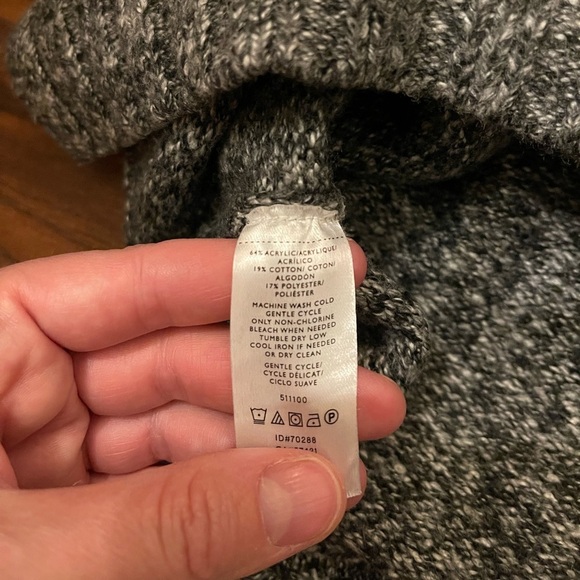 Lou & Grey Knit Drawstring Sweater Size M - Picture 3 of 4